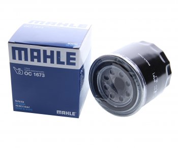 569 р. Фильтр масляный HYUNDAI i40,ix35,i20 KIA Rio (11-) MAHLE MAHLE oc1673  с доставкой в г. Керчь. Увеличить фотографию 1