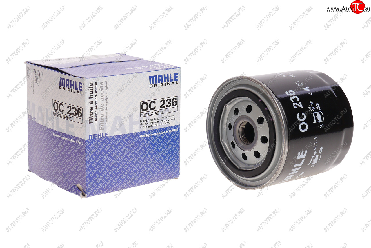 669 р. Фильтр масляный NISSAN CHRYSLER JEEP MAHLE MAHLE oc236  с доставкой в г. Керчь