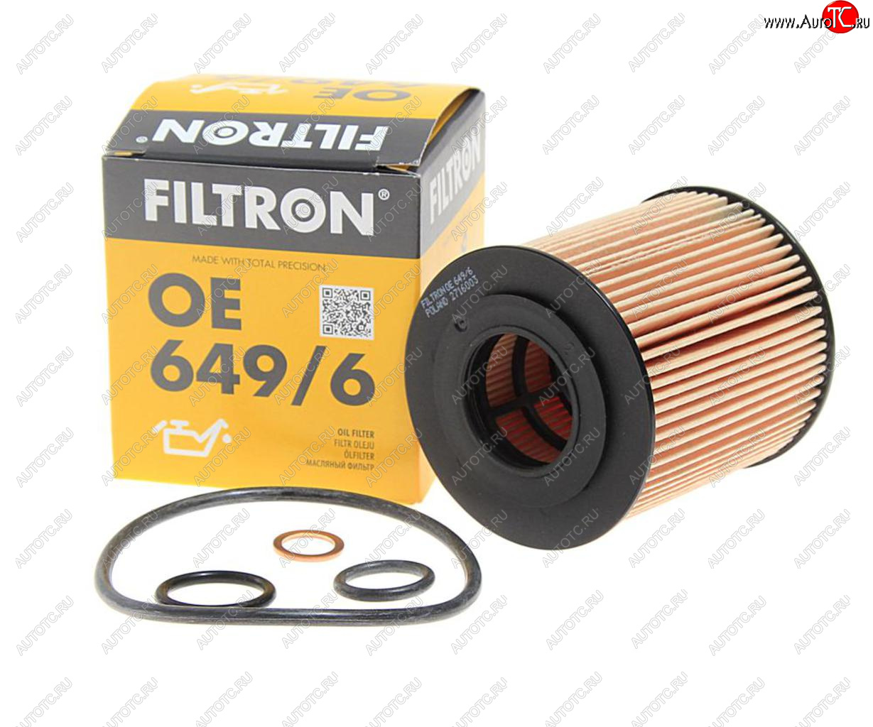 459 р. Фильтр масляный BMW (N42N43N45N46) FILTRON FILTRON oe6496  с доставкой в г. Керчь