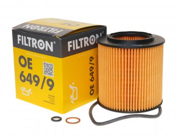 529 р. Фильтр масляный BMW 5 (E60),3 (E90),1 (E81),X3 (E83),X5 (E70),7 (E65),6 (E63) FILTRON FILTRON oe6499  с доставкой в г. Керчь. Увеличить фотографию 1