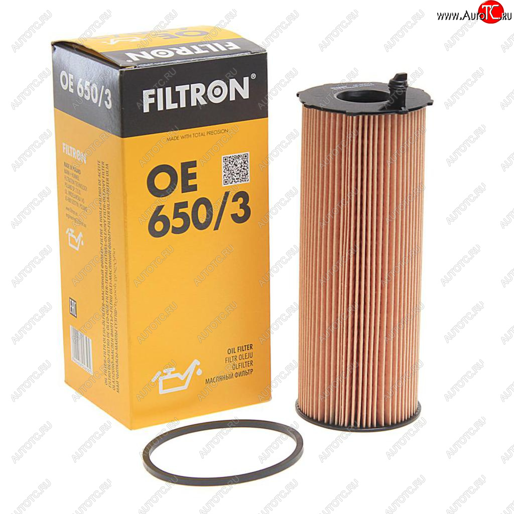 739 р. Фильтр масляный VW Touareg (04-10) (3.0 TDI) AUDI Q7 (06-) (3.04.0 TDI) FILTRON FILTRON oe6503  с доставкой в г. Керчь
