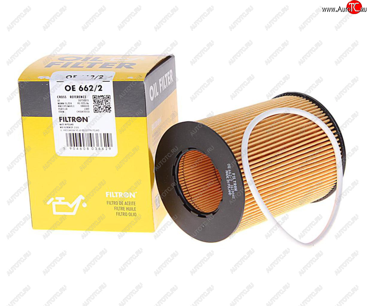 829 р. Фильтр масляный LAND ROVER Freelander (06-12) (3.2) VOLVO S80 (06-),XC70 (07-) (3.03.2) FILTRON FILTRON oe6622  с доставкой в г. Керчь