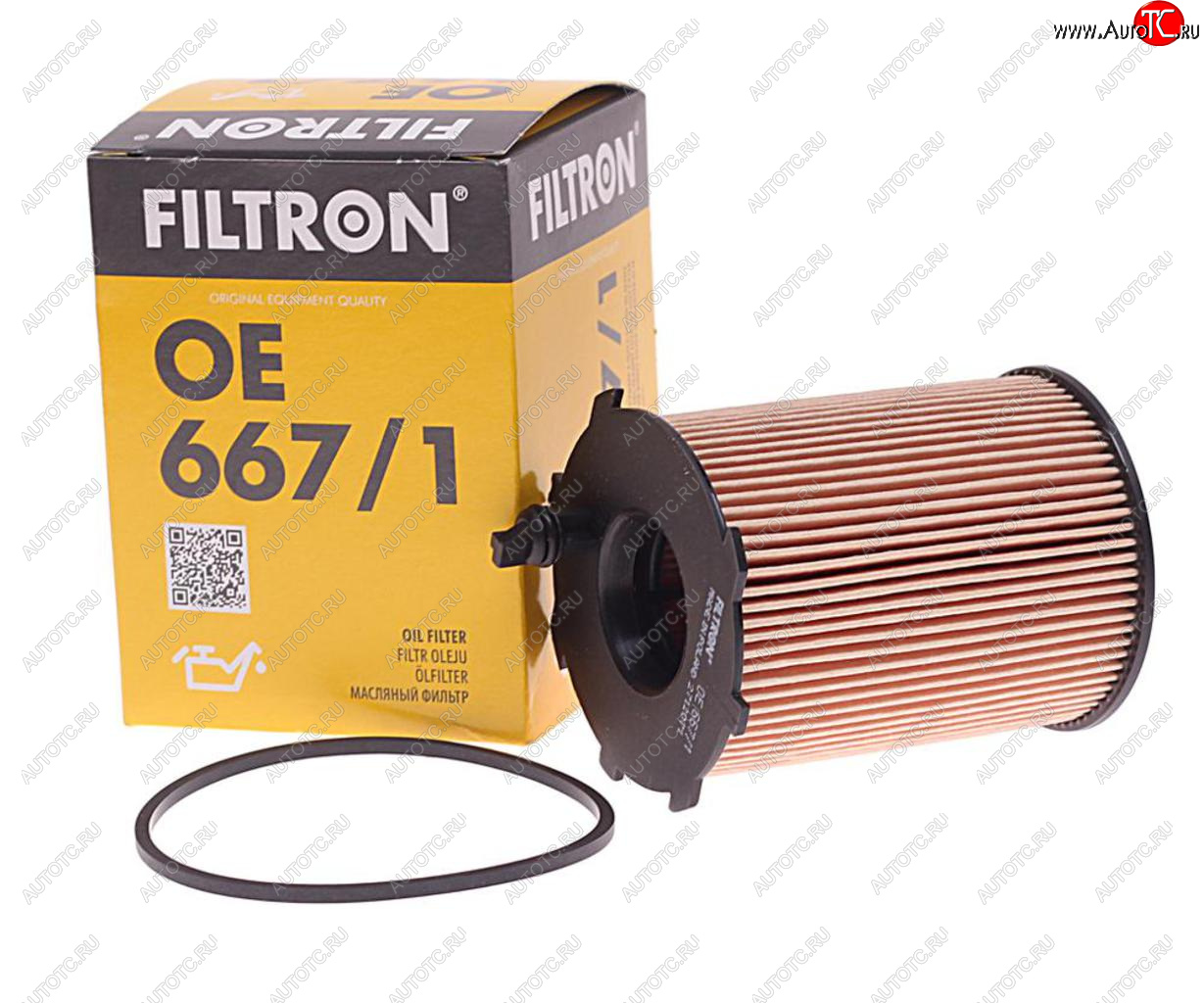 459 р. Фильтр масляный CITROEN Berlingo (05-),C3 (02-),C4 (04-),C5 (04-) FILTRON FILTRON oe6671  с доставкой в г. Керчь
