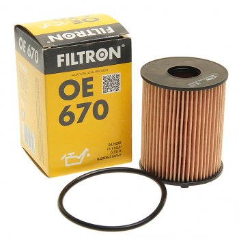 299 р. Фильтр масляный OPEL Astra H,Agila,Meriva,Corsa (03-) (D1.3 CDTI) FILTRON FILTRON oe670  с доставкой в г. Керчь. Увеличить фотографию 1
