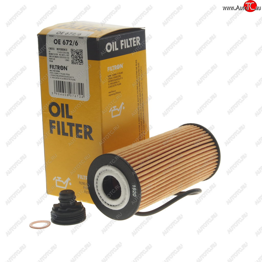 1 059 р. Фильтр масляный MINI (F56) (1.21.52.0) FILTRON FILTRON oe6726  с доставкой в г. Керчь