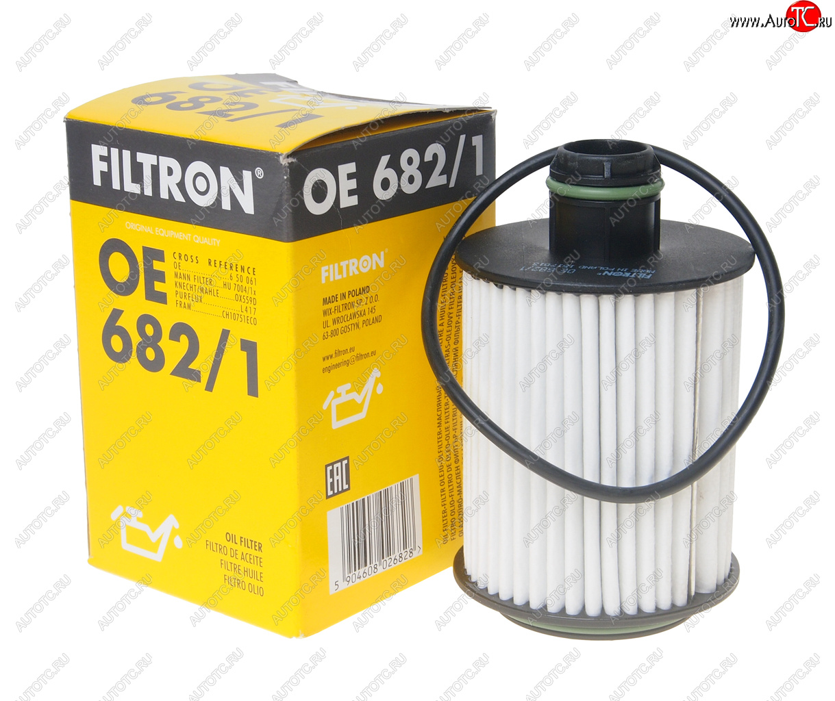 879 р. Фильтр масляный OPEL Astra J (2.0) FILTRON FILTRON oe6821  с доставкой в г. Керчь