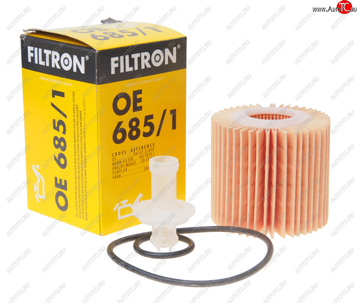549 р. Фильтр масляный TOYOTA Camry (3.5) (09-) FILTRON FILTRON oe6851  с доставкой в г. Керчь
