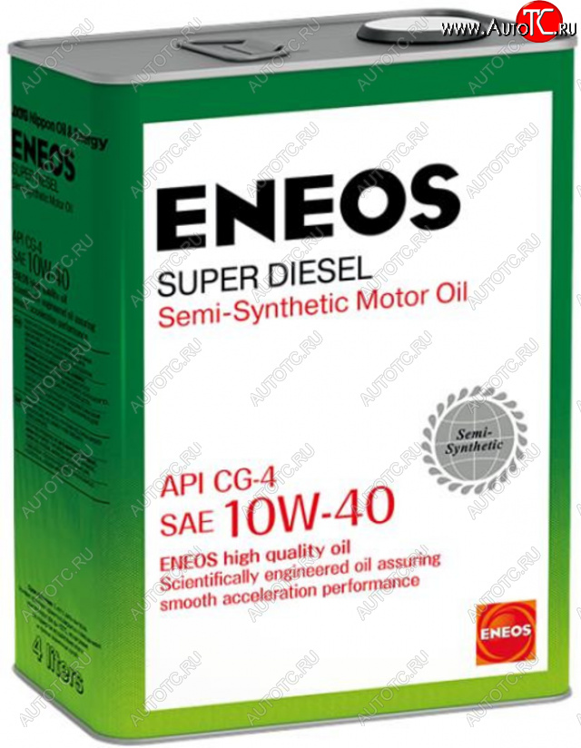 3 099 р. Масло дизельное SUPER DIESEL CG-4 10W40 псинт.4л ENEOS ENEOS oil1328  с доставкой в г. Керчь