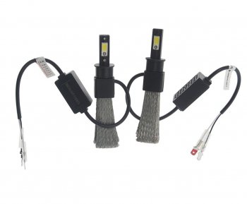 2 199 р. Лампа светодиодная 12V H3 PK22s 3000Lm (2шт.) Aero OMEGALIGHT OMEGALIGHT olledh3aero-2  с доставкой в г. Керчь. Увеличить фотографию 2