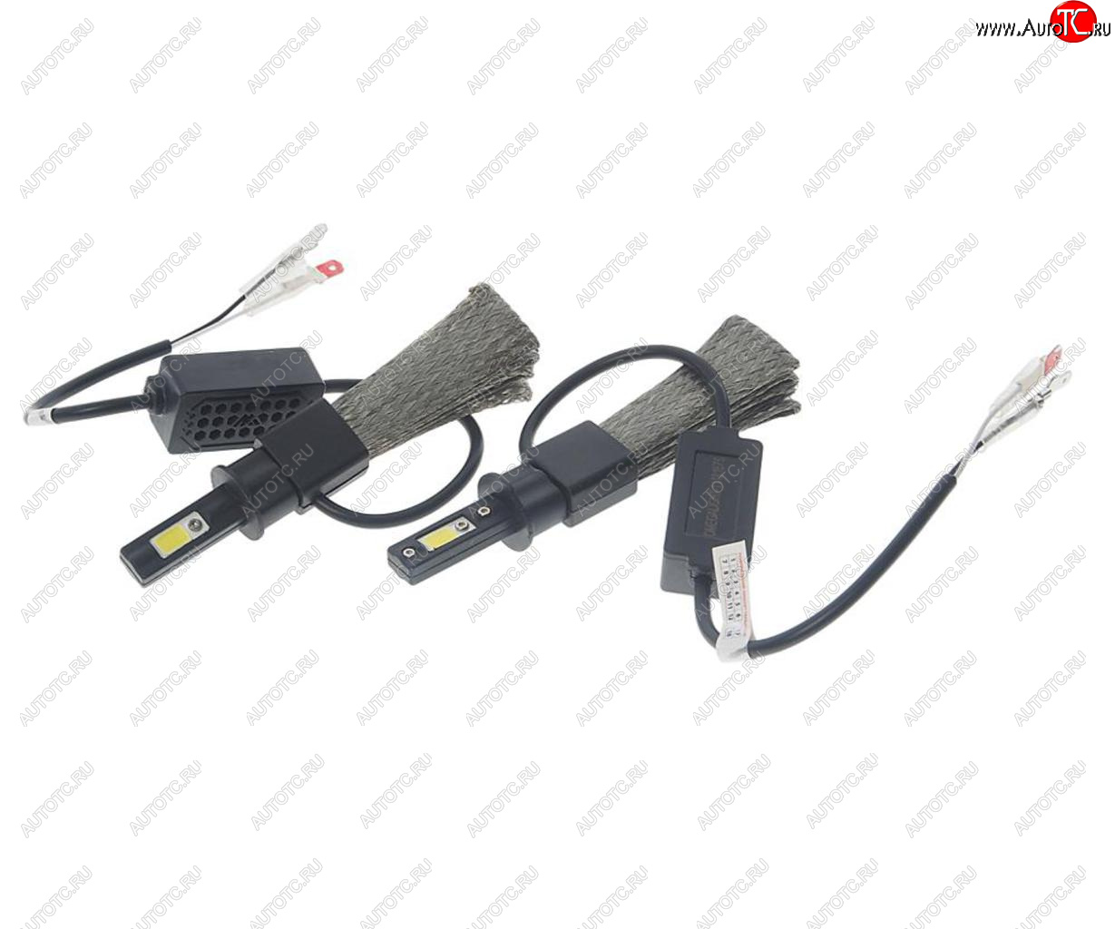 2 199 р. Лампа светодиодная 12V H3 PK22s 3000Lm (2шт.) Aero OMEGALIGHT OMEGALIGHT olledh3aero-2  с доставкой в г. Керчь