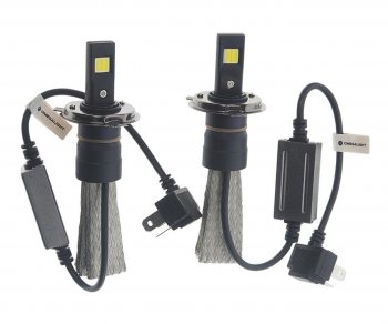 2 299 р. Лампа светодиодная 12V H4 P43t-38 3000Lm (2шт.) Aero OMEGALIGHT OMEGALIGHT olledh4aero-2  с доставкой в г. Керчь. Увеличить фотографию 2