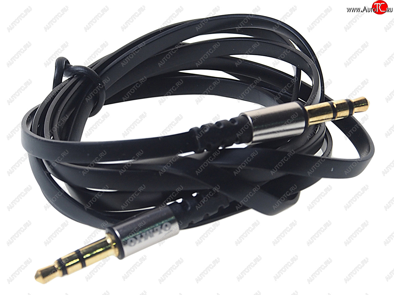 260 р. Кабель jack 3.5 1.2м черный OLMIO OLMIO olm-038642  с доставкой в г. Керчь