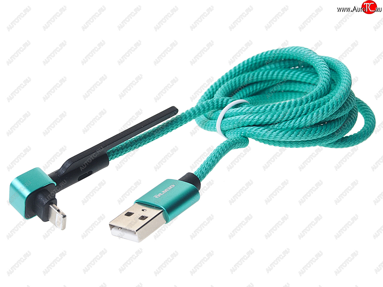 275 р. Кабель iPhone (5-) 1.2м зеленый OLMIO OLMIO olm-038648  с доставкой в г. Керчь