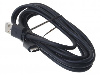 319 р. Кабель USB Type C 2м черный OLMIO OLMIO olm-038656 OLMIO olm-038656  с доставкой в г. Керчь. Увеличить фотографию 1