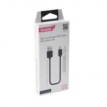 194 р. Кабель micro-USB 1м OLMIO OLMIO olm-039324  с доставкой в г. Керчь. Увеличить фотографию 2