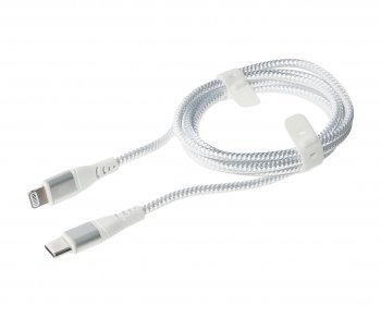1 599 р. Кабель iPhone (5-)-USB Type C 1.2м OLMIO OLMIO olm-041659  с доставкой в г. Керчь. Увеличить фотографию 1