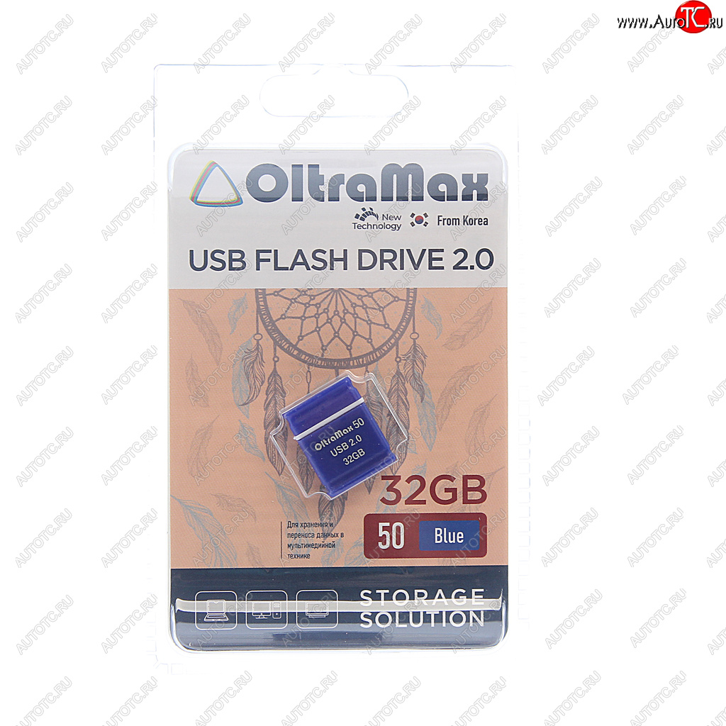 549 р. Карта памяти USB 32GB OLTRAMAX OLTRAMAX om-32gb-50-blue  с доставкой в г. Керчь