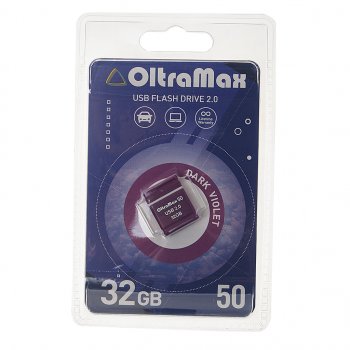 479 р. Карта памяти USB 32GB OLTRAMAX OLTRAMAX om-32gb-50-dark violet  с доставкой в г. Керчь. Увеличить фотографию 1