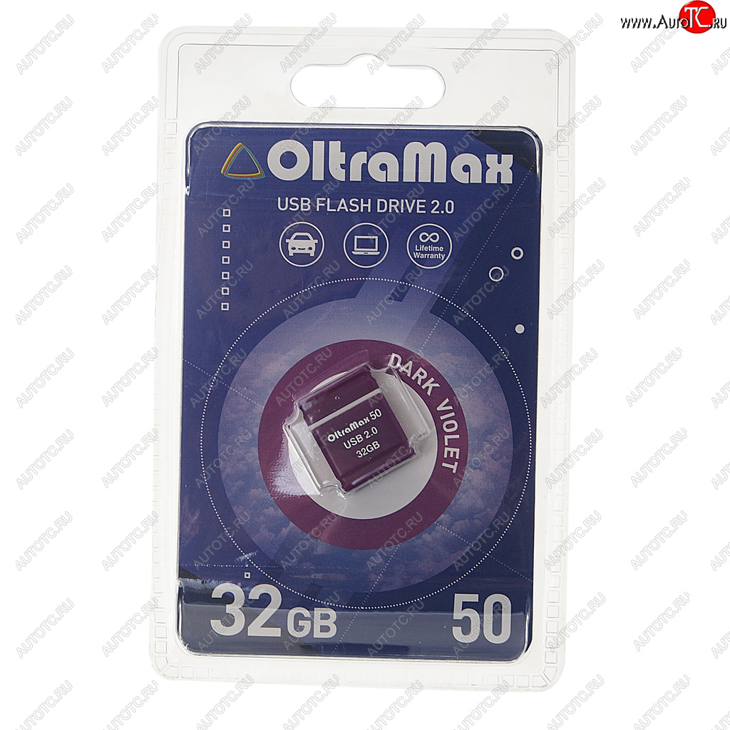 479 р. Карта памяти USB 32GB OLTRAMAX OLTRAMAX om-32gb-50-dark violet  с доставкой в г. Керчь