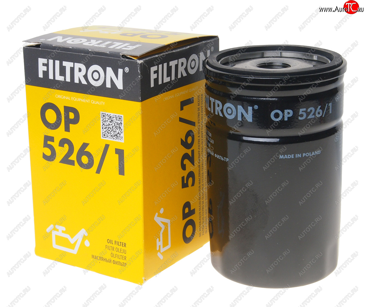 579 р. Фильтр масляный VW AUDI SEAT SKODA (90-09-) FILTRON FILTRON op5261  с доставкой в г. Керчь