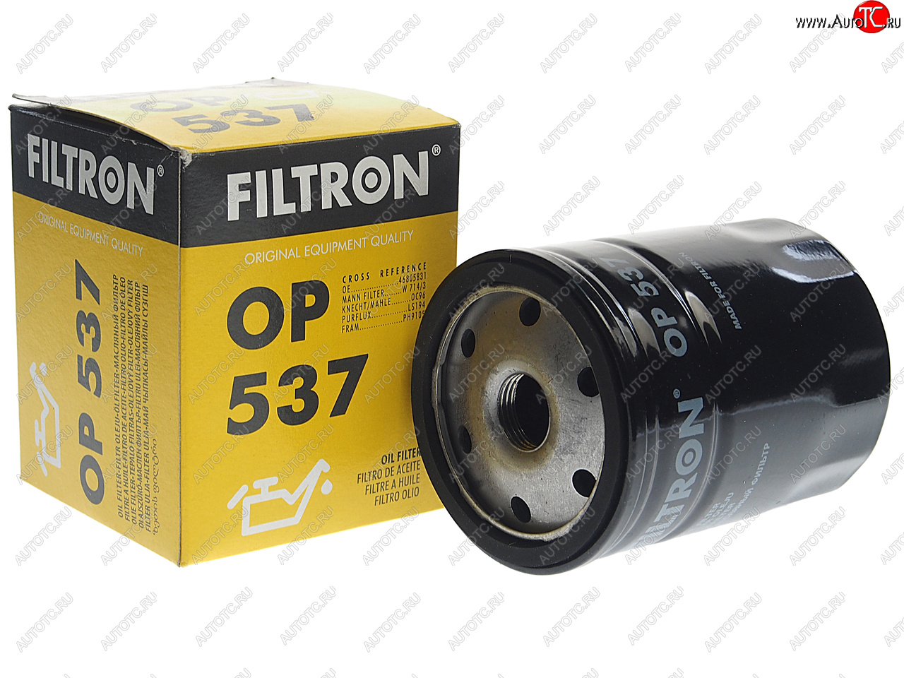 419 р. Фильтр масляный FIAT FILTRON FILTRON op537  с доставкой в г. Керчь
