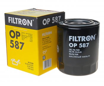 Фильтр масляный HYUNDAI Terracan (01-),Starex H-1 (97-),Porter KIA MITSUBISHI (DTD) FILTRON FILTRON op587