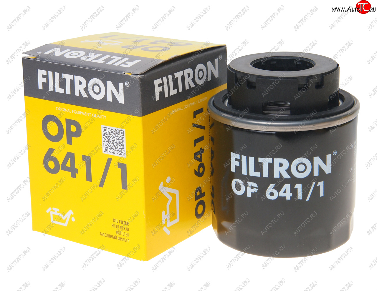 749 р. Фильтр масляный VW Golf,Passat,Polo (07-) AUDI A3 SKODA Octavia,Fabia (08-) (1.21.4 TSI) FILTRON FILTRON op6411  с доставкой в г. Керчь