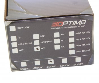 469 р. Лампа ксеноновая H3 PK22s 5000K OPTIMA OPTIMA op-hid-h3-5  с доставкой в г. Керчь. Увеличить фотографию 3