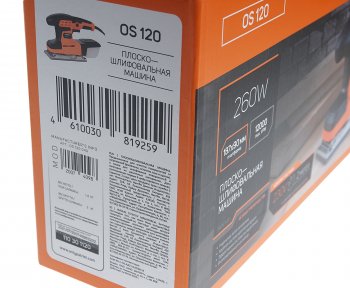 4 999 р. Машина виброшлифовальная 260Вт 230х93мм 12000колмин PATRIOT PATRIOT os 120  с доставкой в г. Керчь. Увеличить фотографию 7