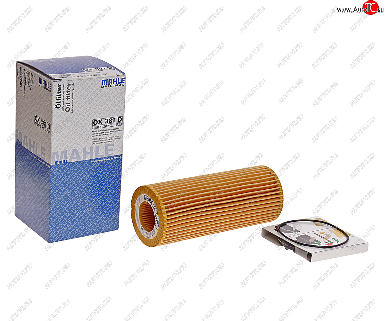 1 329 р. Фильтр масляный VW Touareg AUDI A4,A6,A8,Q5,Q7 (2.83.03.2 FSITFSI) MAHLE MAHLE ox381d  с доставкой в г. Керчь