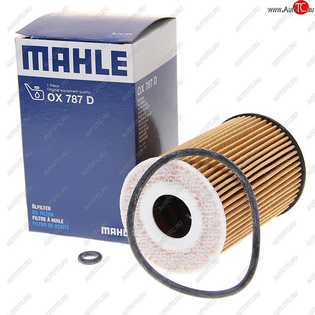 1 129 р. Фильтр масляный VW Golf,Passat (13-) AUDI (13-) MAHLE MAHLE ox787d  с доставкой в г. Керчь