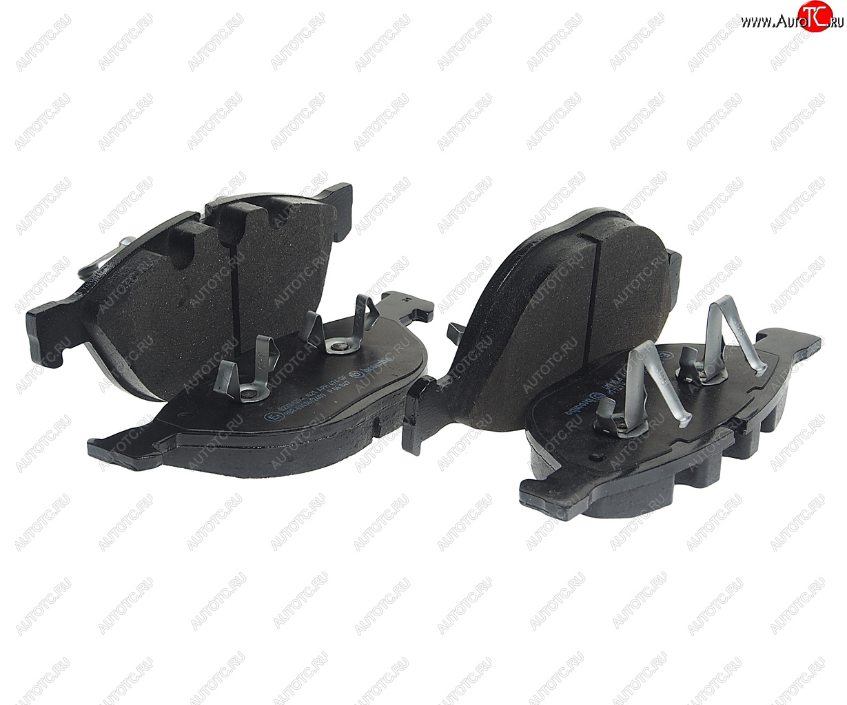 9 499 р. Колодки тормозные передние (4шт.) BREMBO BMW 6 серия E63 дорестайлинг, купе (2003-2007)  с доставкой в г. Керчь