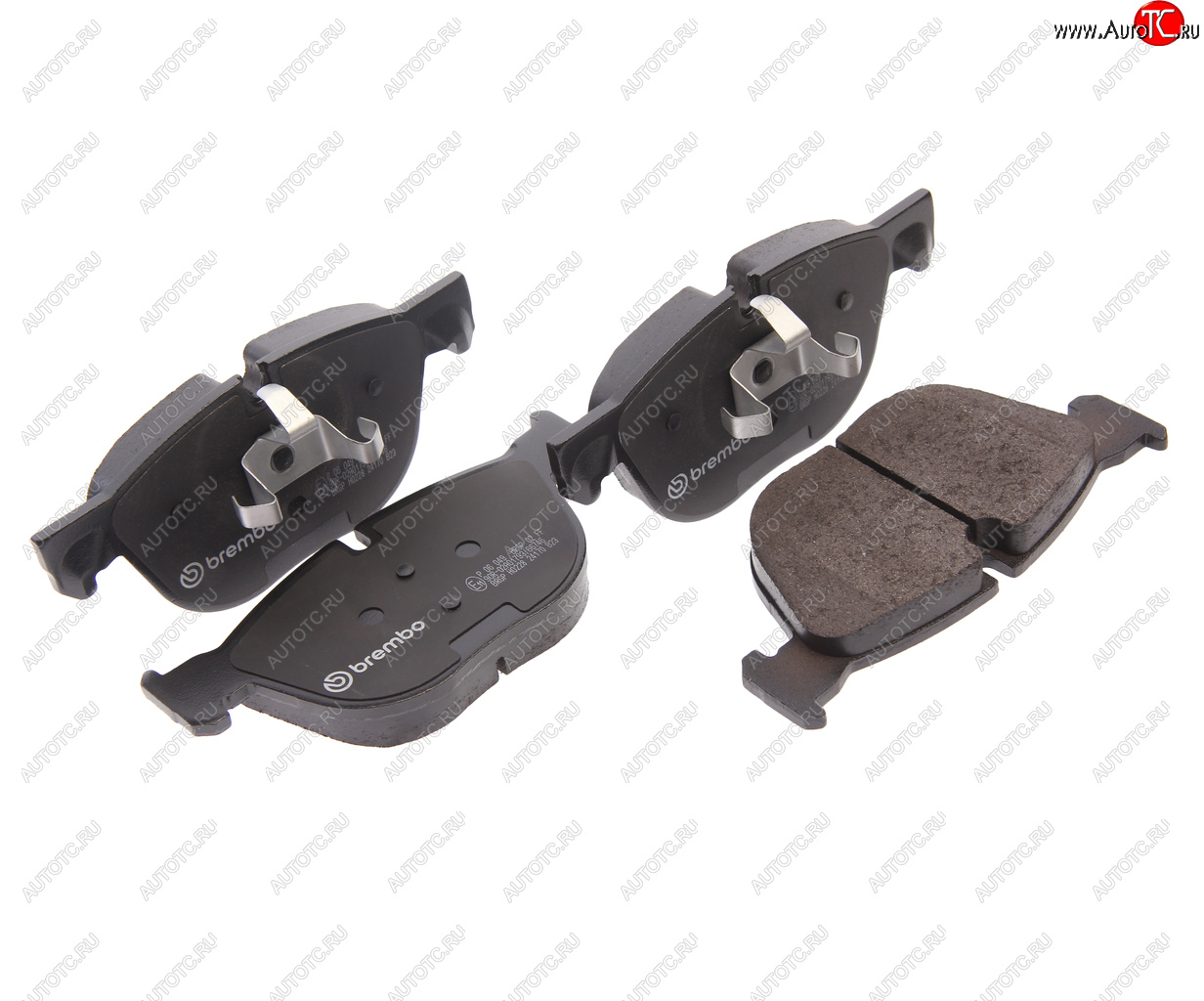 5 649 р. Колодки тормозные передние (4шт.) BREMBO BMW X5 E70 дорестайлинг (2006-2010)  с доставкой в г. Керчь