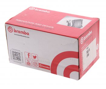 5 899 р. Колодки тормозные задние (4шт.) BREMBO BMW 5 серия F10 рестайлинг, седан (2013-2017)  с доставкой в г. Керчь. Увеличить фотографию 3
