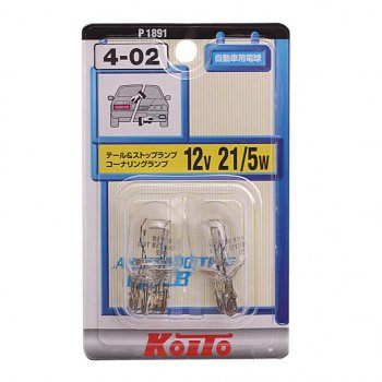 349 р. Лампа 12V W215W W3x16q блистер (2шт.) KOITO KOITO p1891  с доставкой в г. Керчь. Увеличить фотографию 1