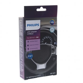 3 799 р. Модуль обхода ошибок CANbus H4 (2шт.) 12V PHILIPS PHILIPS p-18960c2  с доставкой в г. Керчь. Увеличить фотографию 3