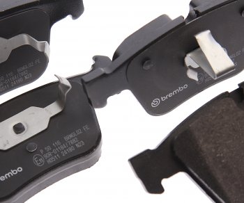 11 649 р. Колодки тормозные задние (4шт.) BREMBO Mercedes-Benz S class W220 (1998-2005)  с доставкой в г. Керчь. Увеличить фотографию 2