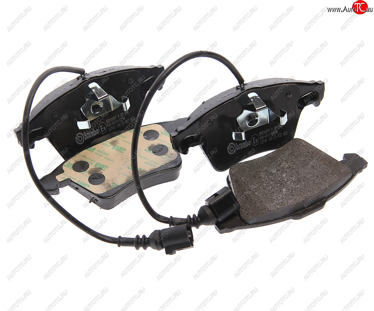 4 999 р. Колодки тормозные передние (4шт.) BREMBO Volkswagen Touareg GP рестайлинг (2006-2010)  с доставкой в г. Керчь