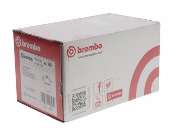 3 299 р. Колодки тормозные задние (4шт.) BREMBO Volkswagen Golf 7 дорестайлинг, хэтчбэк 5 дв. (2012-2017)  с доставкой в г. Керчь. Увеличить фотографию 3