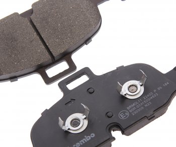 13 449 р. Колодки тормозные передние (4шт.) BREMBO Audi Q5 FY дорестайлинг (2017-2020)  с доставкой в г. Керчь. Увеличить фотографию 2