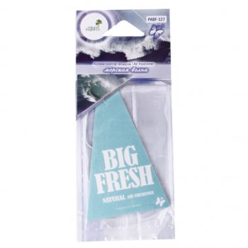 102 р. Ароматизатор подвесной пластина (морская волна) Big Fresh FKVJP FKVJP pabf-127  с доставкой в г. Керчь. Увеличить фотографию 1