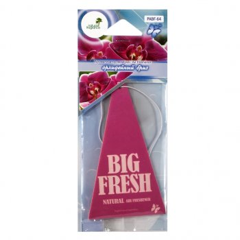 102 р. Ароматизатор подвесной пластина (орхидейный бриз) Big Fresh FKVJP FKVJP pabf-64  с доставкой в г. Керчь. Увеличить фотографию 1