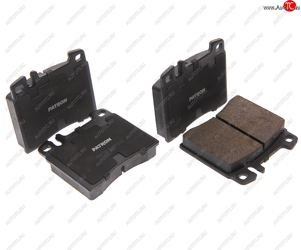 1 499 р. Колодки тормозные MERCEDES S (W140) (91-98) (3.0/3.2) передние (4шт.) PATRON PATRON pbp798 PATRON pbp798  с доставкой в г. Керчь
