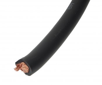 Кабель силовой 4Ga (20мм) 1м черный AURA AURA pcc-520b 25м.