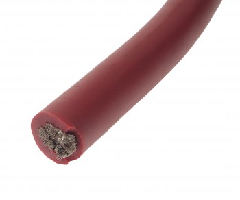 Кабель силовой 0Ga (55мм) 1м красный AURA AURA pcc-t50r 10м.