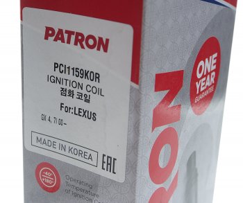 2 799 р. Катушка зажигания TOYOTA Land Cruiser (98-07) PATRON PATRON pci1159kor  с доставкой в г. Керчь. Увеличить фотографию 5