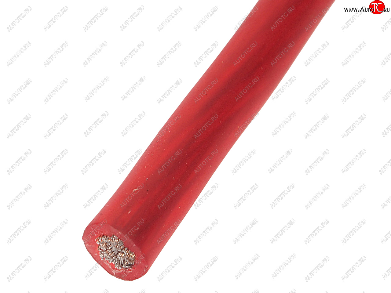 127 р. Кабель силовой 8Ga (8мм) 1м красный AURA AURA pcs-308r 50м  с доставкой в г. Керчь