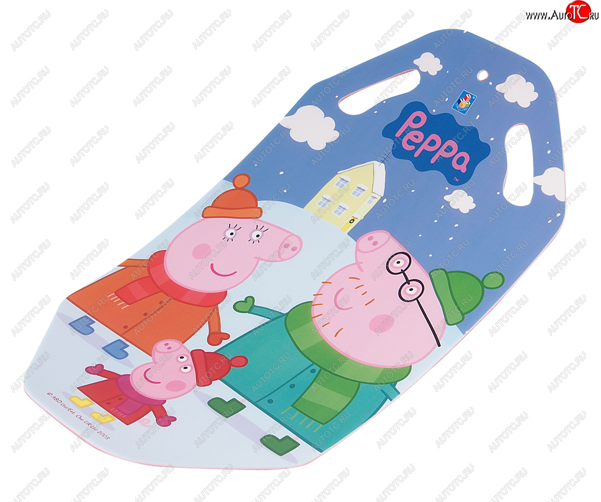 1 199 р. Ледянка 54см с ручками 1TOY 1TOY peppa  с доставкой в г. Керчь