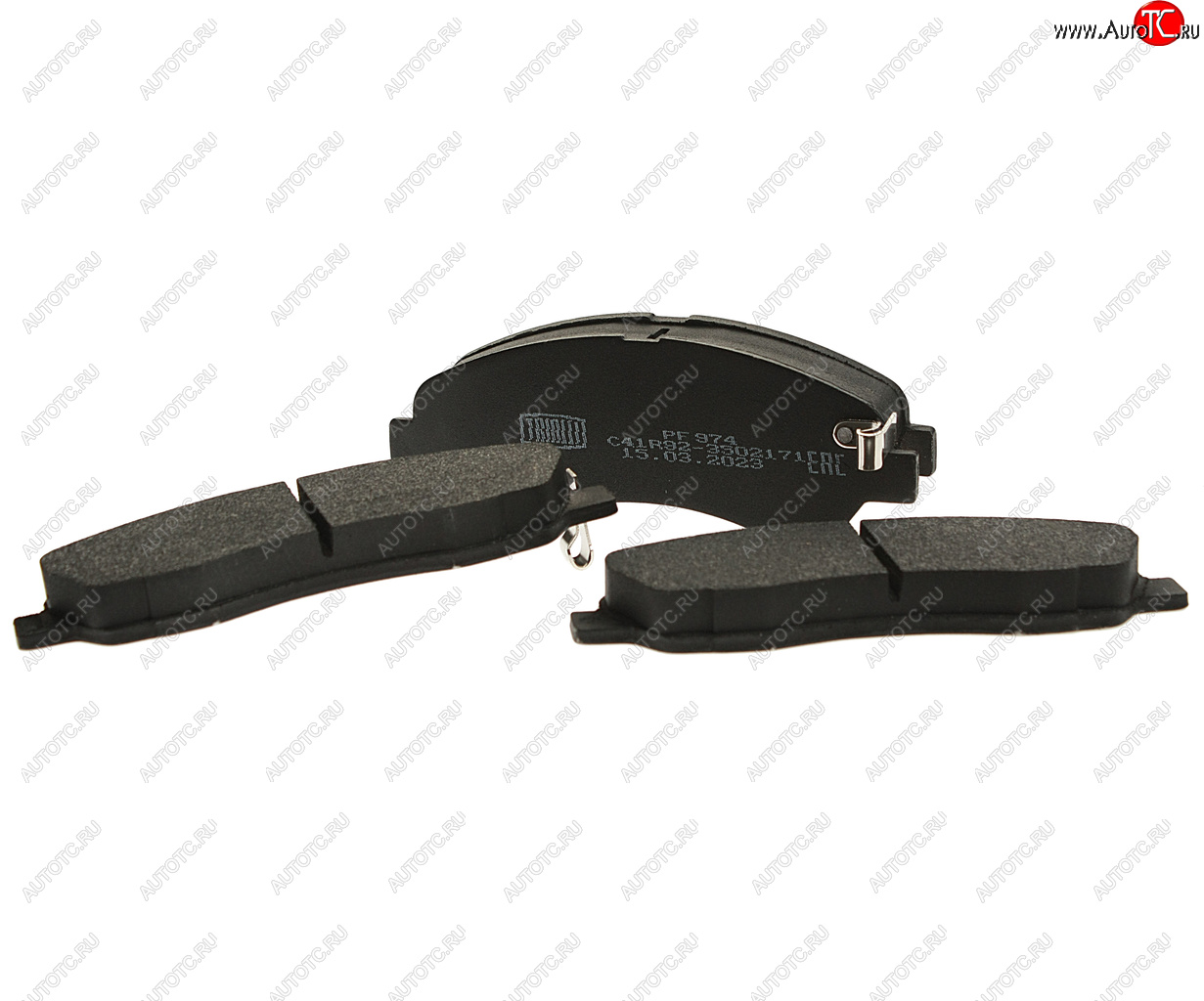 2 399 р. Колодки тормозные ГАЗель Next-C41R92 задние дисковые (4шт.) TRIALLI TRIALLI pf974 TRIALLI pf974  с доставкой в г. Керчь