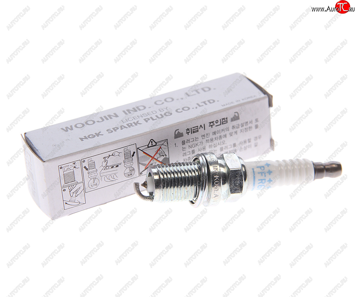 819 р. Свеча зажигания HYUNDAI Santa Fe (00-) (2.7) NGK NGK pfr6n  с доставкой в г. Керчь